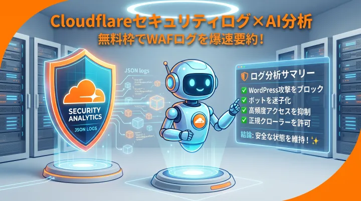 CloudflareのセキュリティログをAIに分析してもらうと面白い